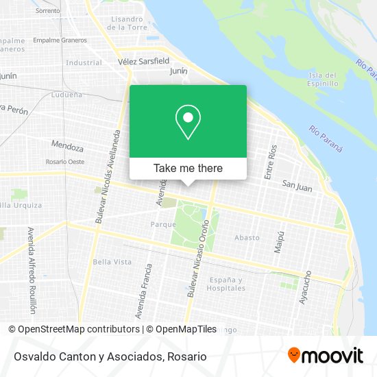 Osvaldo Canton y Asociados map