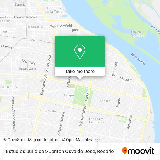 Estudios Juridicos-Canton Osvaldo Jose map