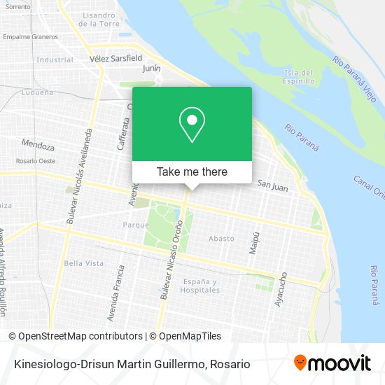 Kinesiologo-Drisun Martin Guillermo map
