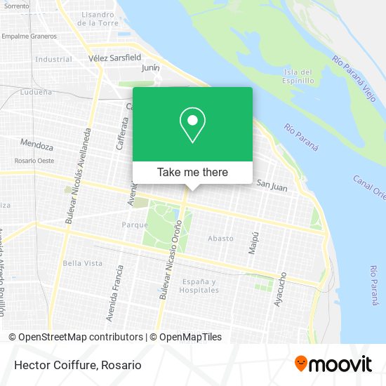 Hector Coiffure map