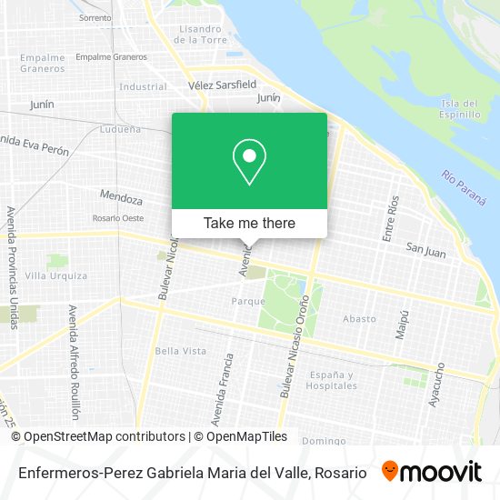 Mapa de Enfermeros-Perez Gabriela Maria del Valle