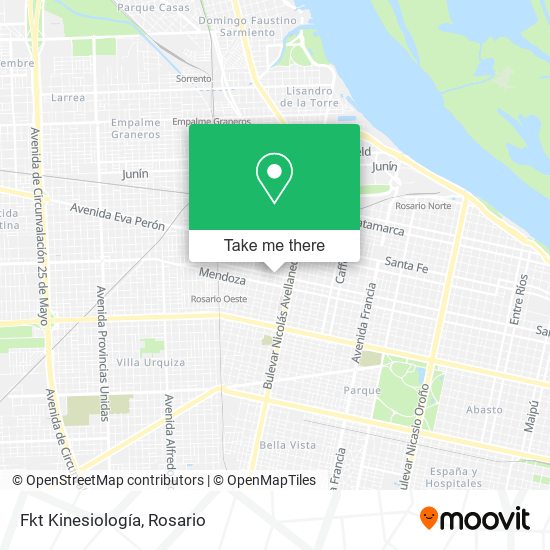 Fkt Kinesiología map