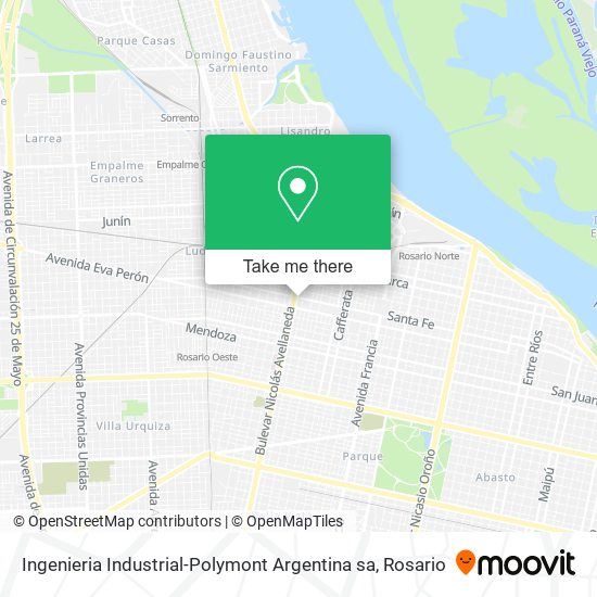 Ingenieria Industrial-Polymont Argentina sa map