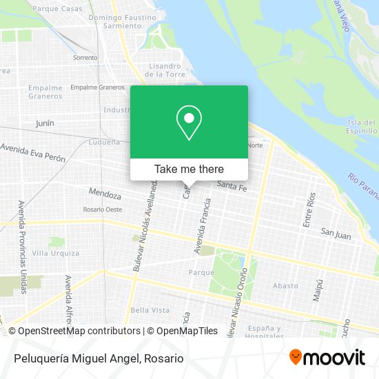 Peluquería Miguel Angel map