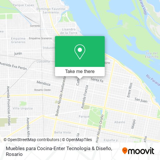 Muebles para Cocina-Enter Tecnologia & Diseño map