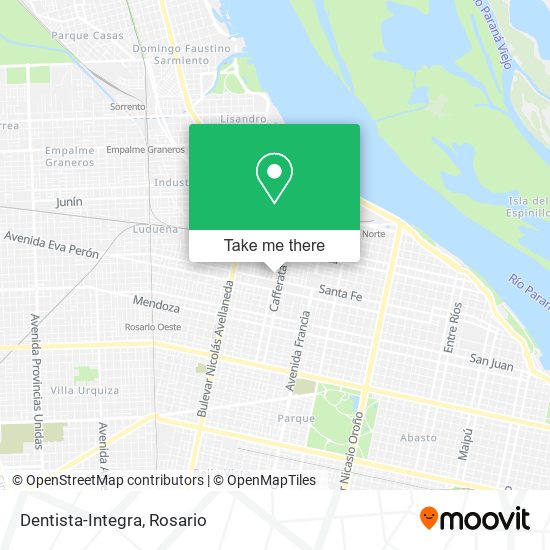 Dentista-Integra map