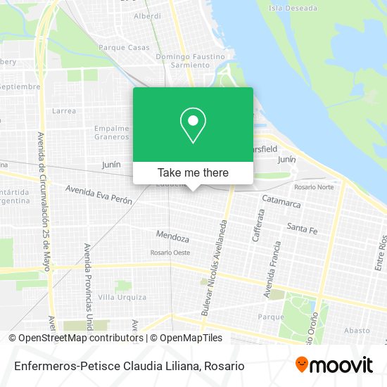 Enfermeros-Petisce Claudia Liliana map