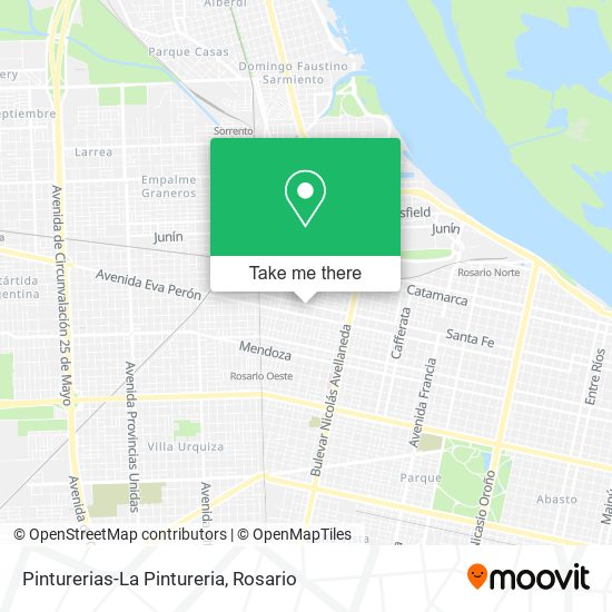 Pinturerias-La Pintureria map