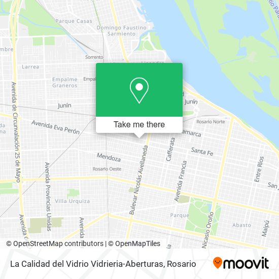 Mapa de La Calidad del Vidrio Vidrieria-Aberturas