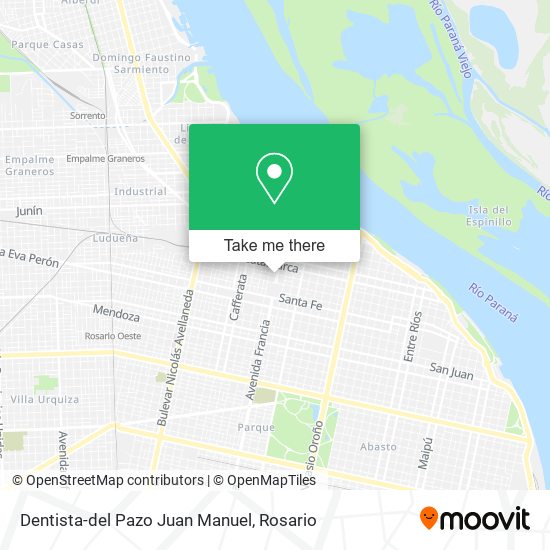 Dentista-del Pazo Juan Manuel map