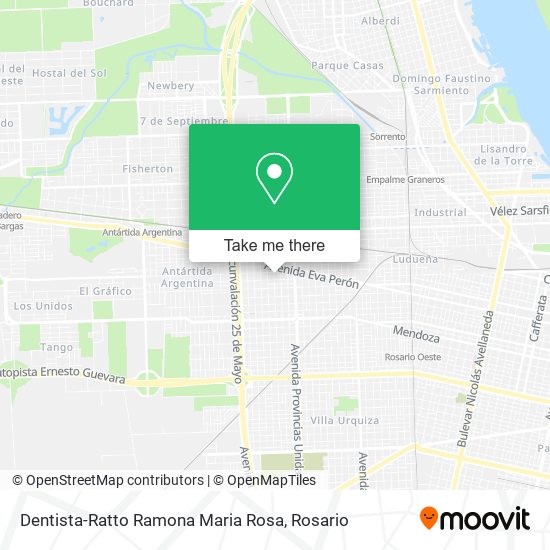Dentista-Ratto Ramona Maria Rosa map