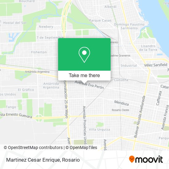 Martinez Cesar Enrique map