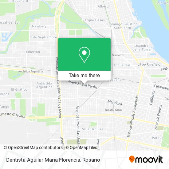 Dentista-Aguilar Maria Florencia map