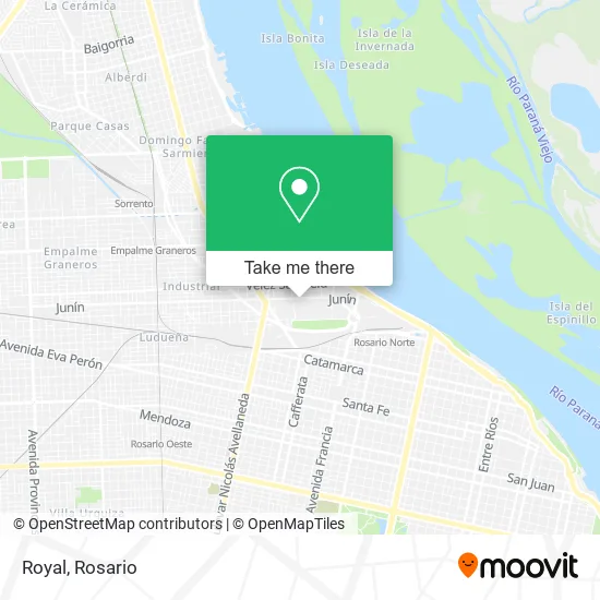 Royal map