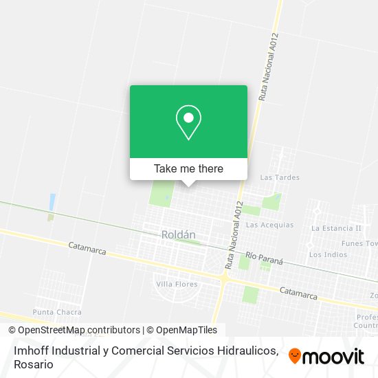 Imhoff Industrial y Comercial Servicios Hidraulicos map