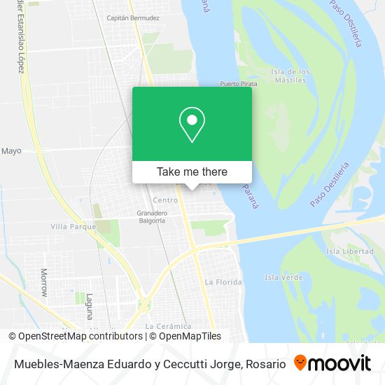 Mapa de Muebles-Maenza Eduardo y Ceccutti Jorge