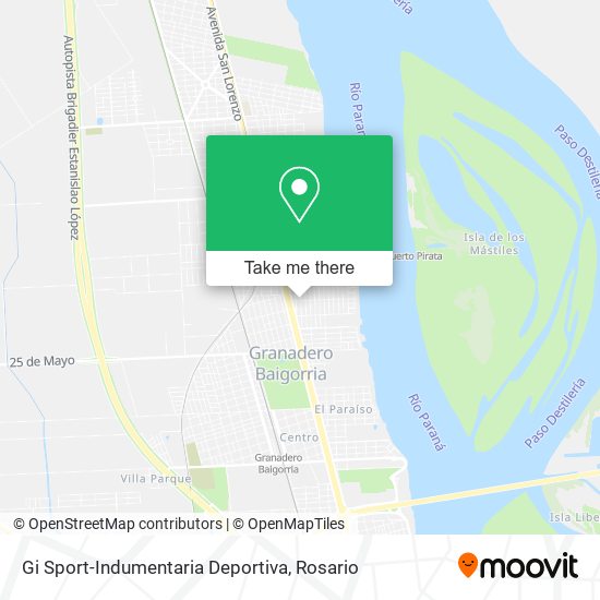 Gi Sport-Indumentaria Deportiva map