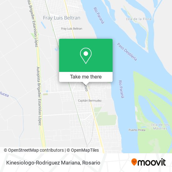 Kinesiologo-Rodriguez Mariana map