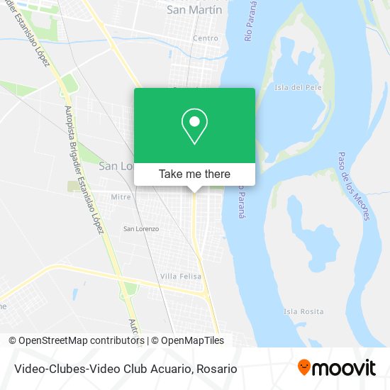 Video-Clubes-Video Club Acuario map