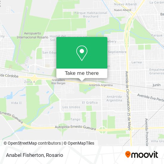 Mapa de Anabel Fisherton