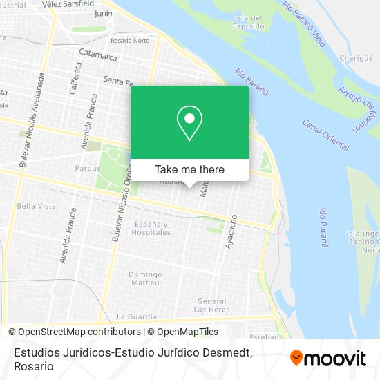 Estudios Juridicos-Estudio Jurídico Desmedt map