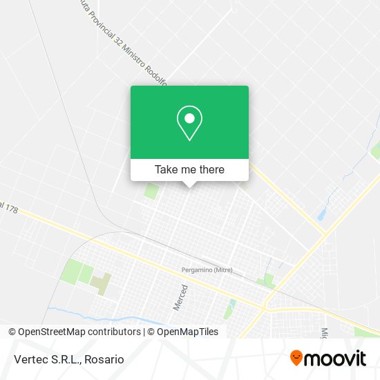 Mapa de Vertec S.R.L.