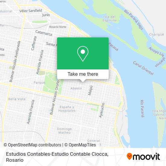 Estudios Contables-Estudio Contable Ciocca map
