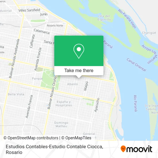 Mapa de Estudios Contables-Estudio Contable Ciocca