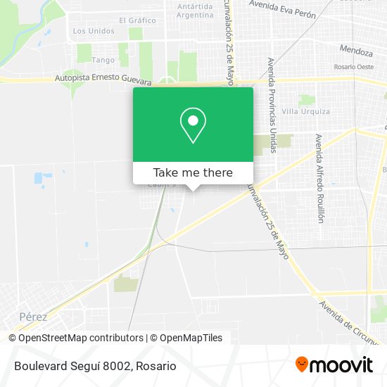 Boulevard Seguí 8002 map