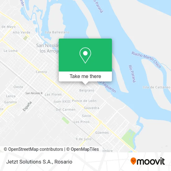 Jetzt Solutions S.A. map