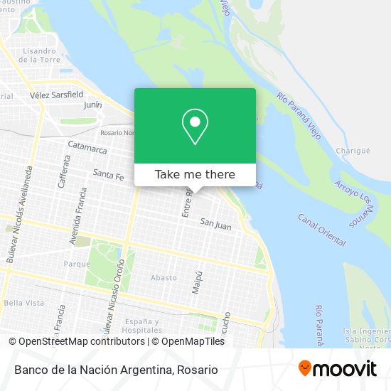 Banco de la Nación Argentina map