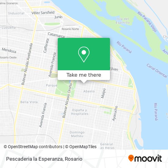 Pescaderia la Esperanza map