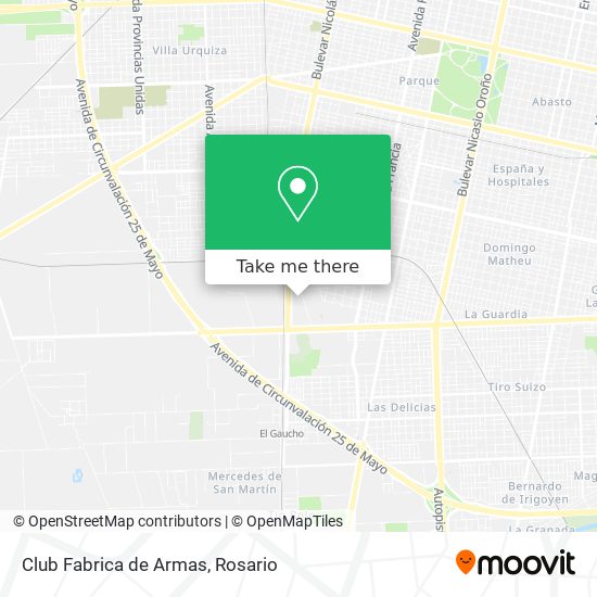 Mapa de Club Fabrica de Armas