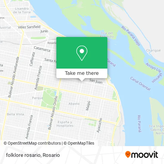 folklore rosario map