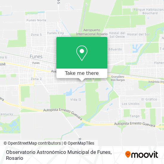 Mapa de Observatorio Astronómico Municipal de Funes