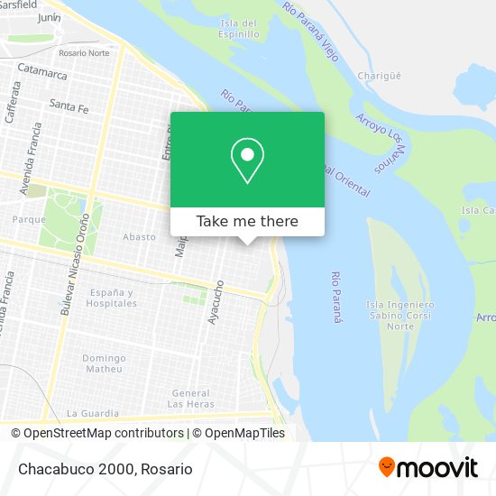 Mapa de Chacabuco 2000