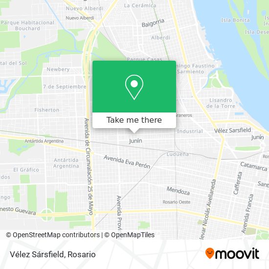 Mapa de Vélez Sársfield