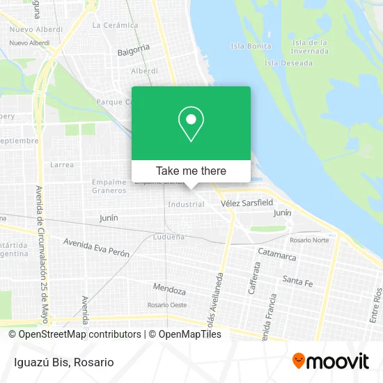 Mapa de Iguazú Bis