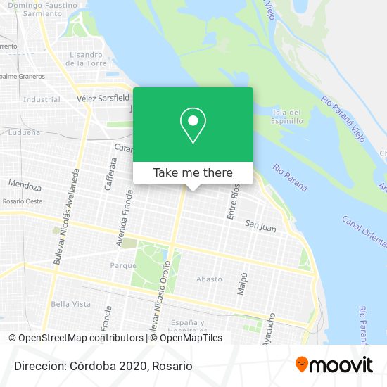 Direccion: Córdoba 2020 map