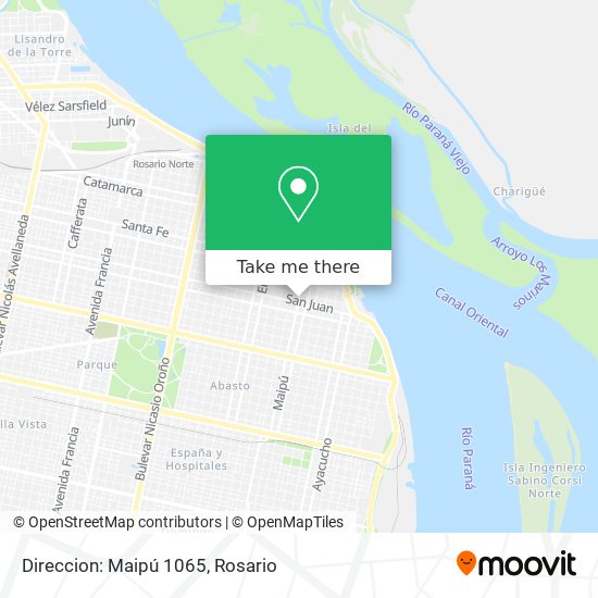 Direccion: Maipú 1065 map