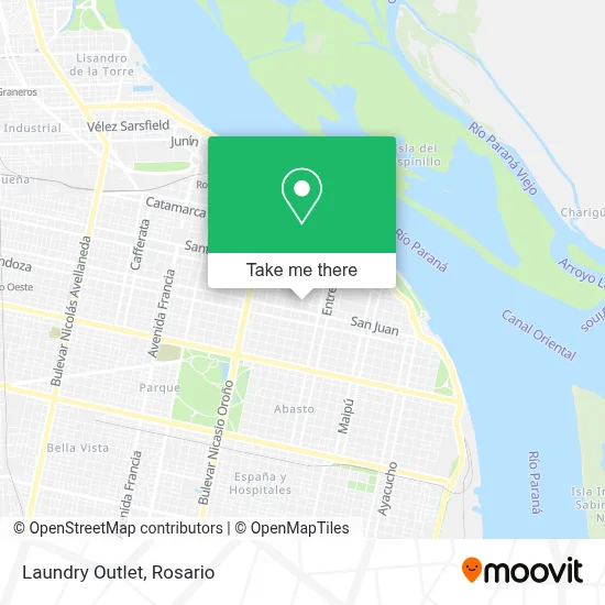 Laundry Outlet map