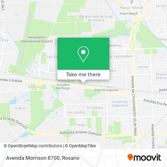 Avenida Morrison 8700 map