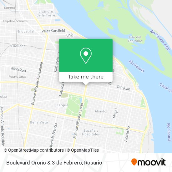 Boulevard Oroño & 3 de Febrero map