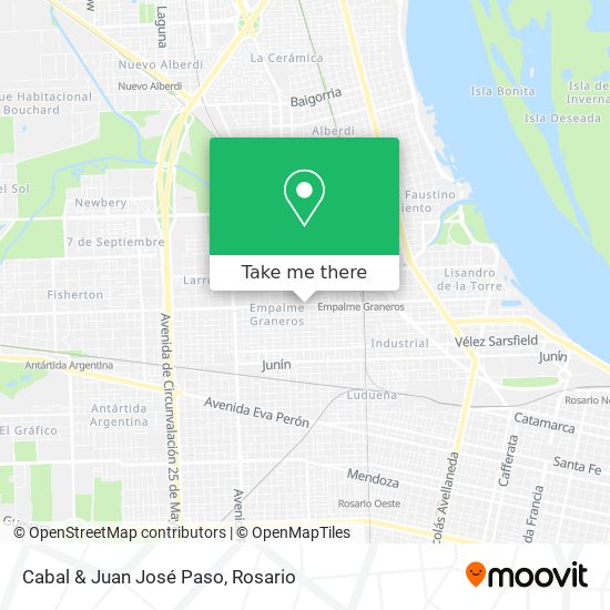 Cabal & Juan José Paso map