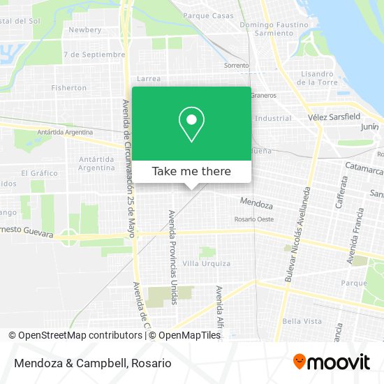 Mendoza & Campbell map