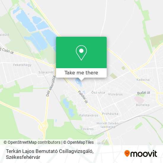 Terkán Lajos Bemutató Csillagvizsgáló map