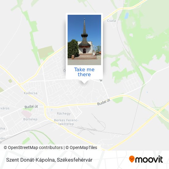 Szent Donát-Kápolna map
