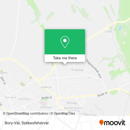 Bory-Vár map
