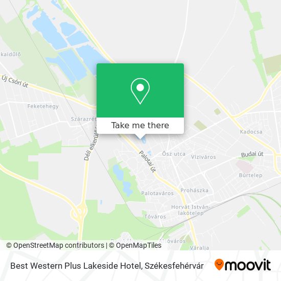 Best Western Plus Lakeside Hotel map