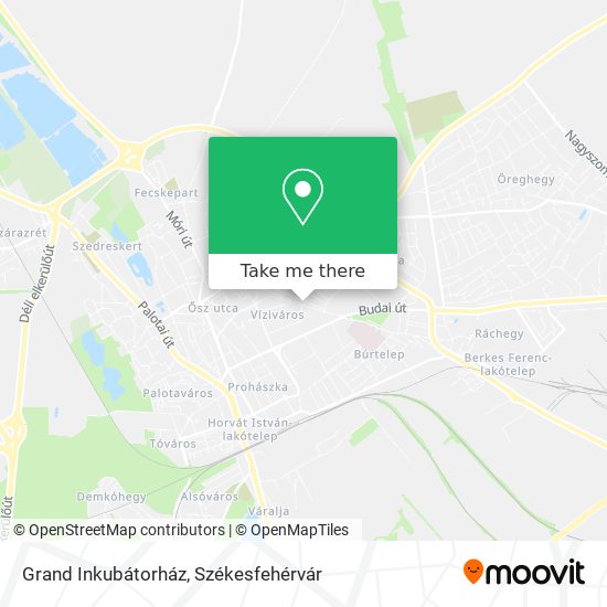 Grand Inkubátorház map